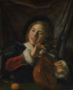 Ragazzo con un liuto